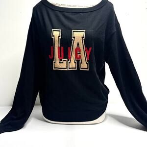 Juicy Couture Y2K Minimalist Vintage High Quality Sweat Shirt Size Medium
